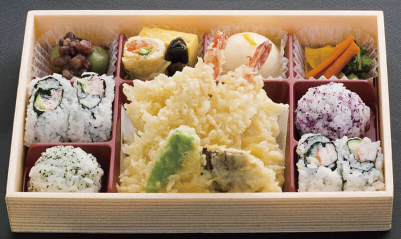 [彩弁当] 天ぷら弁当 |我孫子でテイクアウト・デリバリーなら はなぜん 我孫子北口駅前店